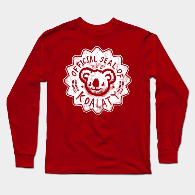 Koalaty Long Sleeve T-Shirt by RonanLynam